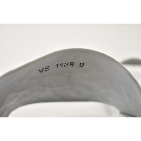 Louis Vuitton Waterfront Mule Chrome Mirror Silver LV Slide Sandal UK 9 US 10 11 - Picture 13 of 14